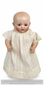 Antique-German-Bisque-Doll-Armand-Marseille-with-Baby-Doll-Companion