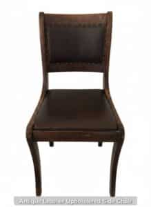 Antique-Leather-Upholstered-Side-Chair