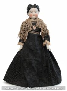Antique-Parian-China-Doll-in-Victorian-Dress