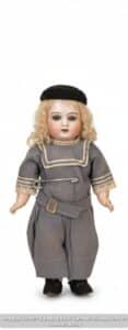 Antique-Simon-Halbig-KR-German-Bisque-Doll-in-Scottish-Attire-second-image