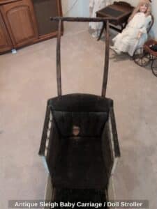 Antique-Sleigh-Baby-Carriage-or-Doll-Stroller-fourth-image