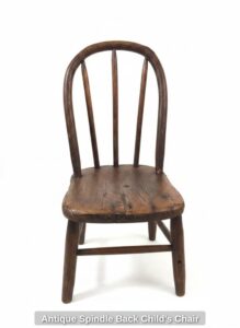 Antique-Spindle-Back-Childs-Chair