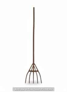 Antique-Tine-Steel-Pitchfork