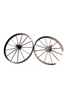 Antique-Wagon-Wheels-Set-of-