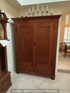 Antique-Walnut-Armoire-Wardrobe-second-image