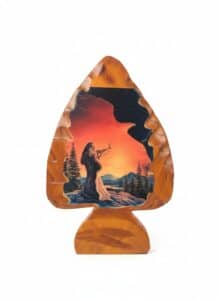 Arrowhead-Shaped-Collector-Plate-Winged-Spirit-Of-The