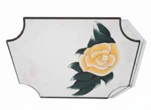 Art-Deco-Style-Mirror-with-Painted-Rose-Motif