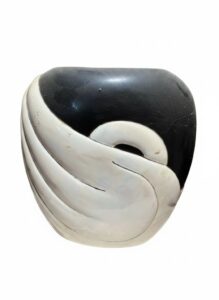 Art-Deco-Swan-Ceramic-Vase