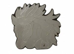 Art-Glass-Leaf-Motif-Mirror