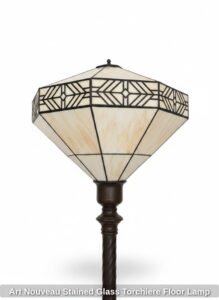 Art-Nouveau-Stained-Glass-Torchiere-Floor-Lamp-second-image