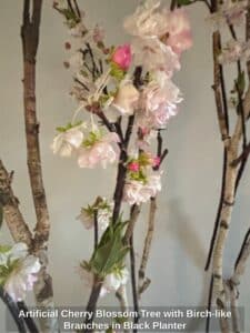 Artificial-Cherry-Blossom-Tree-with-Birch-like-Branches-in-Black-Planter-third-image