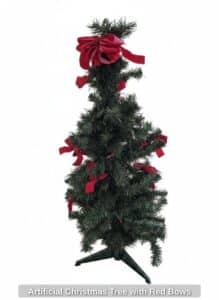 Artificial-Christmas-Tree-with-Red-Bows
