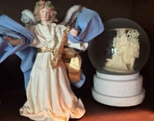 Assorted-Angel-Figurines-and-Collectibles-including-Hallmark-Keepsake-Ornaments