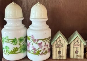 Assorted-Ceramic-Figurines-and-Salt-Pepper-Shakers-including-Snowman-themed-items-third-image