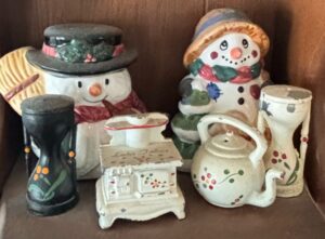Assorted-Ceramic-Figurines-and-Salt-and-Pepper-Shakers-Primarily-Farm-Animals-and-Holiday-Themes-third-image