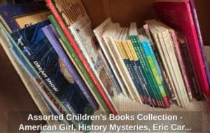 Assorted-Childrens-Books-Collection-American-Girl-History-Mysteries-Eric-Carle-and-Puzzle-Books