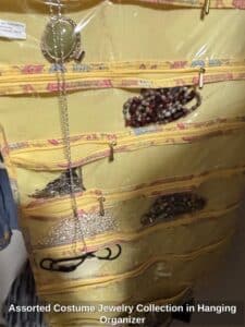 Assorted-Costume-Jewelry-Collection-in-Hanging-Organizer-second-image
