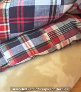 Assorted-Fabric-Scraps-and-Textiles-second-image