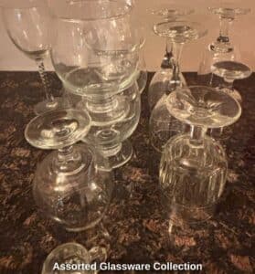 Assorted-Glassware-Collection