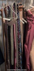 Assorted-Mens-Belts-and-Ties