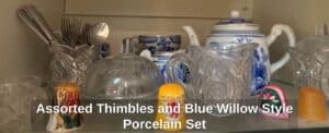 Assorted-Thimbles-and-Blue-Willow-Style-Porcelain-Set
