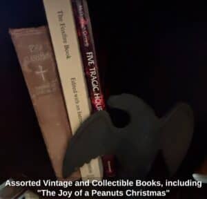 Assorted-Vintage-and-Collectible-Books-including-The-Joy-of-a-Peanuts-Christmas