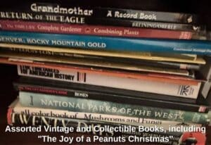 Assorted-Vintage-and-Collectible-Books-including-The-Joy-of-a-Peanuts-Christmas-third-image