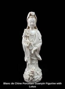 Blanc-de-Chine-Porcelain-Guanyin-Figurine-with-Lotus