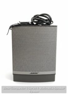 Bose-Companion-Series-II-Multimedia-Speaker-System