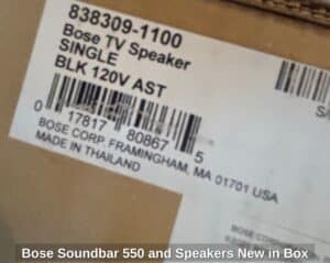 Bose-Soundbar-and-Speakers-New-in-Box