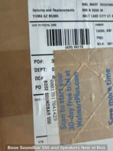Bose-Soundbar-and-Speakers-New-in-Box-third-image