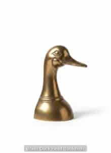 Brass-Duck-Head-Bookends