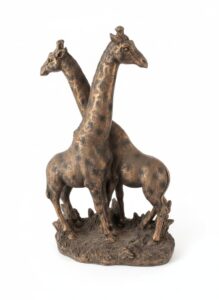 Bronze-Giraffe-Sculpture-by-W.C.-Grace