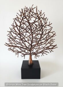 Bronze-Wire-Tree-Sculpture-on-Black-Base