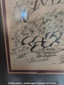 Calligraphy-Landscape-Framed-Art-Print-second-image