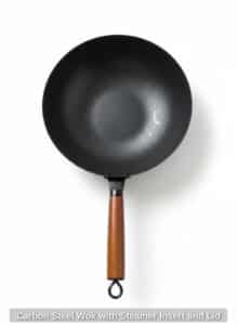 Carbon-Steel-Wok-with-Steamer-Insert-and-Lid