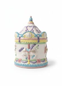Carousel-Horse-Ceramic-Cookie-Jar