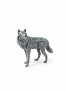 Cast-Iron-Wolf-Figurine