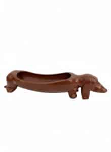 Ceramic-Dachshund-Planter-or-Cracker-Tray