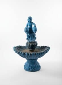 Cherub-Concrete-Fountain