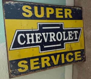 Chevrolet-Super-Service-Tin-Sign