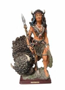 Christopher-Pardell-Songs-of-Glory-Native-American-Warrior-Sculpture