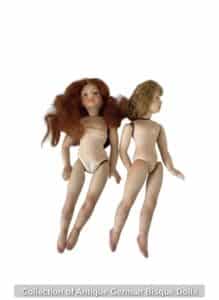 Collection-of-Antique-German-Bisque-Dolls-B