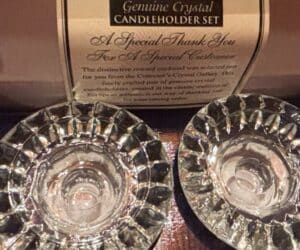 Collectors-Crystal-Gallery-Genuine-Crystal-Candleholder-Set