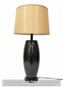 Dark-Glazed-Ceramic-Table-Lamp-with-Cream-Shade-Possibly-Regina-Andrew-Crocus