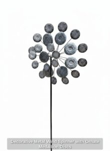 Decorative-Metal-Wind-Spinner-with-Ornate-Medallion-Discs