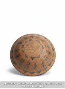 Decorative-Terracotta-Bowl-with-Figurative-Motif-Not-for-Food-Use-second-image