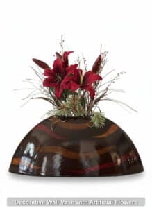 Decorative-Wall-Vase-with-Artificial-Flowers