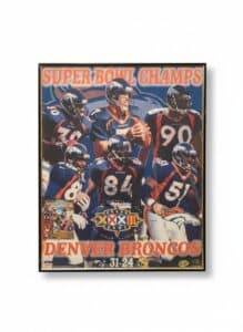 Denver-Broncos-Super-Bowl-XXXII-Champions-Framed-Poster