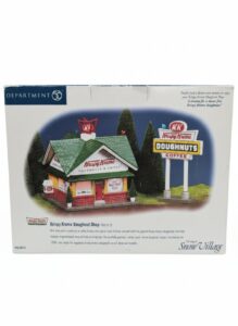 Department-The-Original-Snow-Village-Krispy-Kreme-Doughnut-Shop
